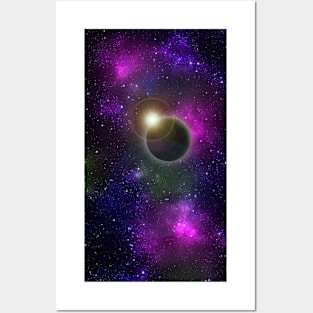 Unique Space Odyssey T-Shirt - Pink Posters and Art